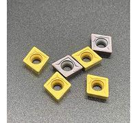 Precio súper bajo, 10 Uds. CCMT060208 VP15TF UE6020 US735, herramienta de fresado redondo interior CCMT 060204, herramienta de torno de hoja CNC Super 10 Uds.(CCMT060208 UE6020)