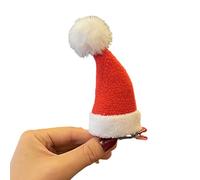 Preciosa Horquilla Con Gorro De Papá Noel Con Agarre Fuerte Pinza Para Con Tema Festivo Para Eventos Navideños Celebraciones Navideñas Accesorio Para Cabello