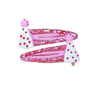 Preciosa horquilla para el pelo con temática navideña para mujeres y niñas, antideslizante, ideal para eventos de Navidad y celebraciones de festivales