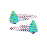 Preciosa horquilla para el pelo con temática navideña para mujeres y niñas, antideslizante, ideal para eventos de Navidad y celebraciones de festivales