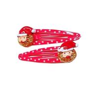 Preciosa horquilla para el pelo con temática navideña para mujeres y niñas, antideslizante, ideal para eventos de Navidad y celebraciones de festivales