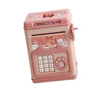 Preciosa Hucha con Digital y Contraseña para Desbloquear Caja Fuerte para Enseñar a los Niños Responsabilidad Financiera Caja Fuerte de Doble Desbloqueo