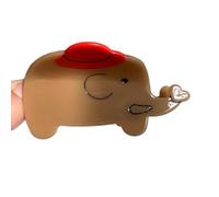 Preciosa pinza para el pelo con forma de animales de dibujos animados brillante para mujer, camping, cola de caballo, delicada pinza de mandíbula para niña