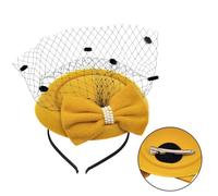 Preciosa pinza para el pelo con lazo para adornar, tocado superior, diademas elegantes para fiestas, reuniones casuales