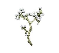 Preciosas agujas para plantas, broches de metal, joyas temáticas naturales, insignias únicas, estructura de aleación, adecuado para fiestas y uso diario. Aguja de broche "Bosques, Einheitsgröße, como