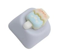 Preciosas Calzoncillos Resina Piggy para Teclados Mecánicos Durabilidad con Patrón Animal Escritura Cómoda Experiencia Resina con Diseño Cerdo