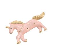 Precioso broche de solapa de color macarrón, elegante accesorio de decoración de sombrero de bolso, broche de aleación de ensueño, talla única, como se describe