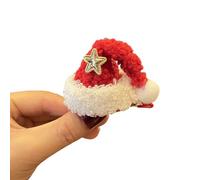 Precioso clip para el pelo con diseño de gorro de Papá Noel, accesorio para festivales, vacaciones, celebraciones, mujeres, niñas, festivales, clip para niños