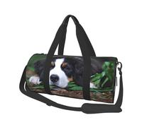 Precioso Perro de montaña de Berna, Bolsa de Viaje de Gran Capacidad, Bolso Redondo, Bolsa de Viaje Deportiva, Bolsa de Mano, Bolsa de Fitness