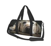 Precioso Perro Labrador, Bolsa de Viaje de Gran Capacidad, Bolso Redondo, Bolsa de Viaje Deportiva, Bolsa de Mano, Bolsa de Fitness