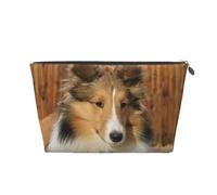 Precioso Perro sheltie, Bolsa de artículos de tocador Bolsa de Maquillaje Bolsa de cosméticos Bolsa de artículos de tocador de Viaje portátil