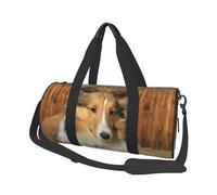 Precioso Perro Sheltie, Bolsa de Viaje de Gran Capacidad, Bolso Redondo, Bolsa de Viaje Deportiva, Bolsa de Mano, Bolsa de Fitness