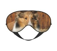 Precioso perro sheltie, Cubreojos completos Antifaz bloqueador de luz Antifaz para dormir Antifaz suave con los ojos vendados Noche