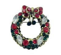 Preciosos Broches Hechos a Mano Ternura Alfileres Navideños Ropa De Dibujos Animados Joyería Textura De Aleación Para Trajes Y Regalos De Accesorio Para Fiestas Navideñas