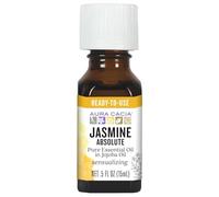 Precious Essentials Aceite de jazmín Absolute con aceite de jojoba Aura Cacia de 1,27 l