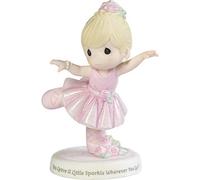 Precious Moments 192006 You Leave A Little Sparkle Wherever You Go - Figura de Porcelana de Bailarina