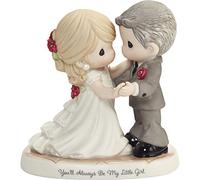 Precious Moments 202006 You'Ll Always Be My Little Girl Bisque - Figura de Porcelana, Talla única, Multicolor