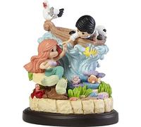 Precious Moments 202033 Disney The Little Mermaid Love Brings Our Worlds Together Musical de Resina