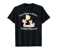 Precious Moments Better with Friends Cute Dog Ballet Dancing Camiseta
