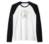 Precious Moments Follow Your Dreams Rainbow Cute Puppy Camiseta Manga Raglan