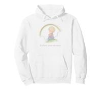 Precious Moments Follow Your Dreams Rainbow Cute Puppy Sudadera con Capucha