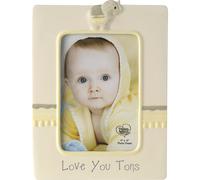 Precious Moments Love You Tons Ceramic Elephant Photo Frame Gray Chev