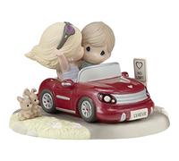 Precious Moments Ltd Ed Pareja en Coche con Figura de señal de Velocidad