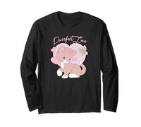 Precious Moments Purrfect Love Cat Sweet Cute Retro Kitty Manga Larga