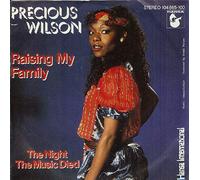 Precious Wilson - Precious Wilson - Raising My Family / The Night The Music Died - Hansa International - 104 865-100, Hansa International - 104 865