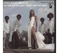 PRECIOUS WILSON - WE ARE ON THE RACE TRACK 7 INCH (7" VINYL 45) GERMAN HANSA