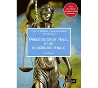 Précis de droit pénal et de procédure pénale