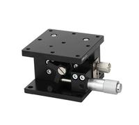 Precis le Plataforma con 90 x 90 mm Óptico Eje Z Ajuste Altura Ajustable Estadística de Elevación Mesa Deslizante Mesa Trabajo LZ90 2