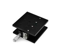 Precis Plataforma de desplazamiento óptico de 90 mm, eje Z, altura ajustable, banco de trabajo deslizante y estadística de recorte (LZ90)