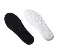 Precisa revolucionaria plantilla ortopédica plantillas confort tecnología nube 4D plantilla confort plantillas para mujeres hombres AMQ295 (negro, C)