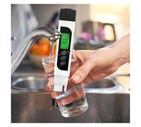Precise 3 In 1 TDS Test Pen Portable High Accuracy With Backlit LCD For Drinking Water, Hydroponics, Swimming Pools, Aquariums practical water quality detector
