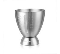 Precise Form - Taza medidora de acero inoxidable 304 con clasificación precisa para experimentos científicos de cócteles, 180 ml, taza de vino y cóctel de camarero