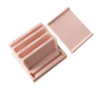 Precise Thickness Guide, Adjustable Clay Former, 5 Sizes Rolling Tool with Non Stick Build, Smooth Modeling Aid, Leveling Hardware with Graduated Style, Pottery Accessory for Jewelry Crafts