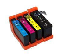 PrecisGear 1 Juego de Cartuchos de Tinta compatibles con LX900-53422 53423 53424 53425