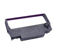 PrecisGear 10 PCS Ink Print Ribbon 12.7mm*4m Black Purple Black/Red Compatible with ERC30 ERC34 ERC38 TM-U220 U230 TM-U210 U370(20 pcs Red Black)