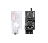 PrecisGear 10 Piezas de Amortiguador de Tinta de solvente Eco para DX5 XP600 TX800 4720I 3200 Cabeza de impresión Compatible con Mimaki JV33 Roland(10Pcs-White Non-UV)