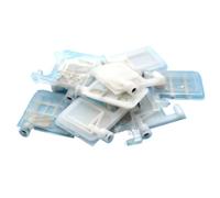 PrecisGear 10pcs dx4 Amortiguador de Tinta 3x2 4x3 Compatible con MUTO 1604 Roland rs64 fj 540 sj 540 740 sp300 540 900c 900c Mimkai Mouth(Transparent-Big-3 2)