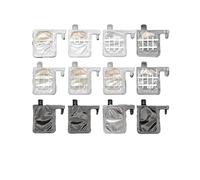 PrecisGear 10pcs dx4 Amortiguador de Tinta 3x2 4x3 Compatible con MUTO 1604 Roland rs64 fj 540 sj 540 740 sp300 540 900c 900c Mimkai Mouth(Big-Double-3 2)