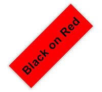 PrecisGear 1Pcs 45013 Compatible D1 Tape 40913 43613 45010 45018 9mm Label Tape with 160 280(Black on Red)