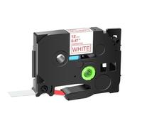 PrecisGear 1pcs 6mm 231 Cinta de Etiqueta Compatible con el Fabricante de Etiquetas para TZ TZE 131 231 431 531 631 731 Reemplazo de terceros Fit(Red on White)