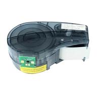 PrecisGear BMP21-LAB/PLUS M210 Label Printer Compatible with Replacement Tape 19.1mm Black/White/Orange/Red/Blue(Black-on-Yellow)