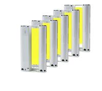 PrecisGear Cartucho de Tinta de 5pcs de 6 Pulgadas KP108in Kp36in Casete de Tinta Compatible con Selphy CP1300 CP1200 1990 2000 Impresora Foto de(4Pcs Cassette)