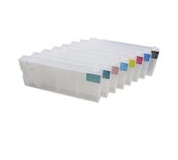 PrecisGear Cartuchos vacíos de la Serie T604 con Chip de 4 Paquetes compatibles con Stylus Pro 7000 9000 Series(Yellow)