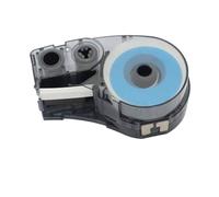 PrecisGear Cinta de Etiquetas Negra sobre Blanca de 12,7 mm x 6,4 m Compatible con Las impresoras de Etiquetas portátiles BMP21-PLUS y BMP21-Lab (M21-500-488)(3pcs)