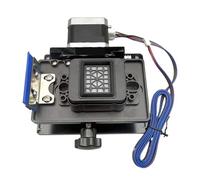 PrecisGear Compatible con estación de tapado for impresoras XP600 DX5 4720 I3200 I1600, Conjunto de Limpieza de Cabezal de impresión único con Mecanismo de elevación automática(For i1600)