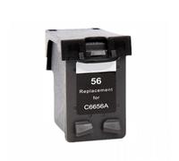 PrecisGear Ink Cartridge C6656A C6657A Compatible with HP56 HP57 F4140 F4180 5150 5550 450 Series 56XL 57XL(Black)